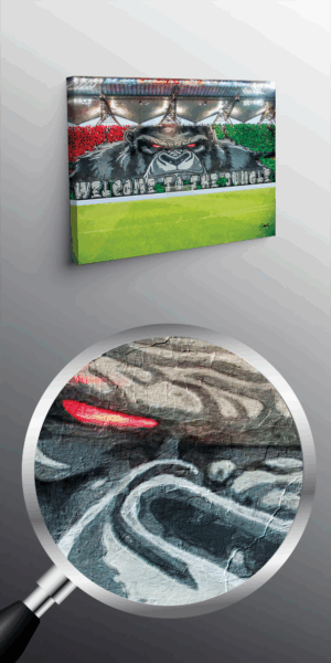 Obraz na ścianę Legia Warszawa ,,WELCOME TO THE JUNGLE"