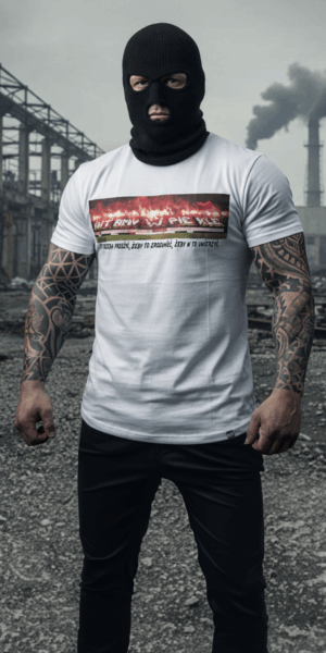 Koszulka Legia Warszawa ,,WITAMY W PIEKLE"